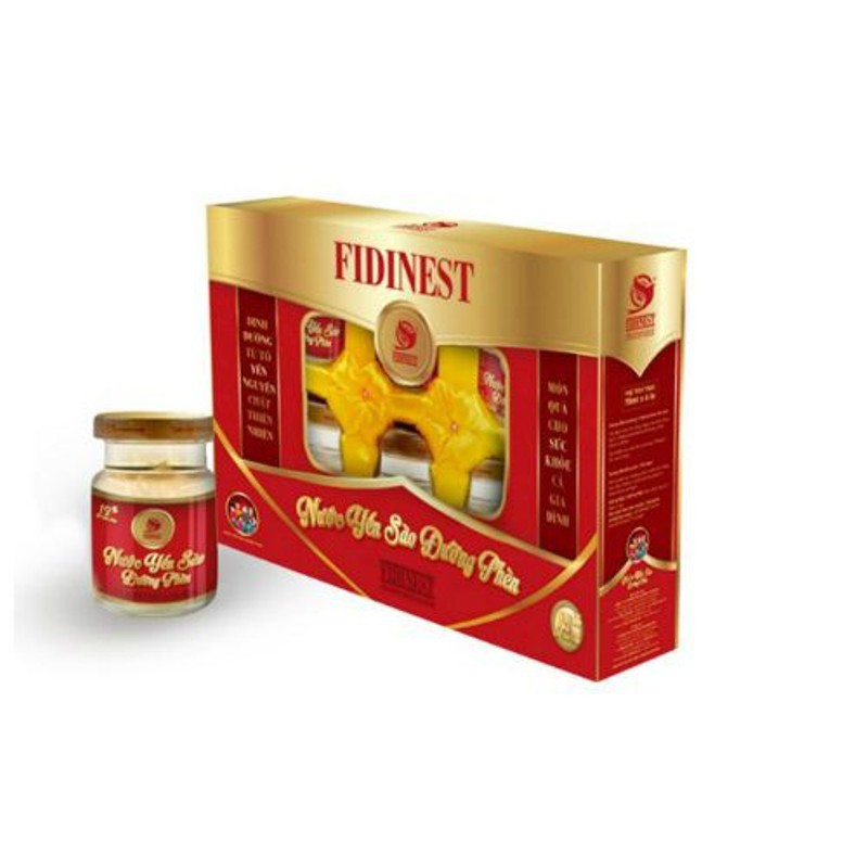 Nước yến đường phèn FIDINEST 15% tổ yến siêu ngon