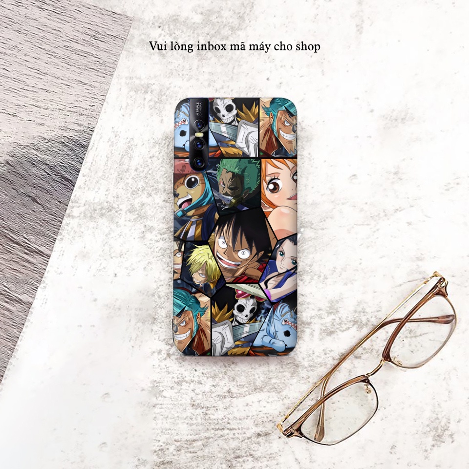 Miếng Dán Skin Điện Thoại In Hình One Piece Luffy Cho Iphone 7/ 8/ X/ XS/ 11/ 11 Pro Max Và Các Dòng Máy Android
