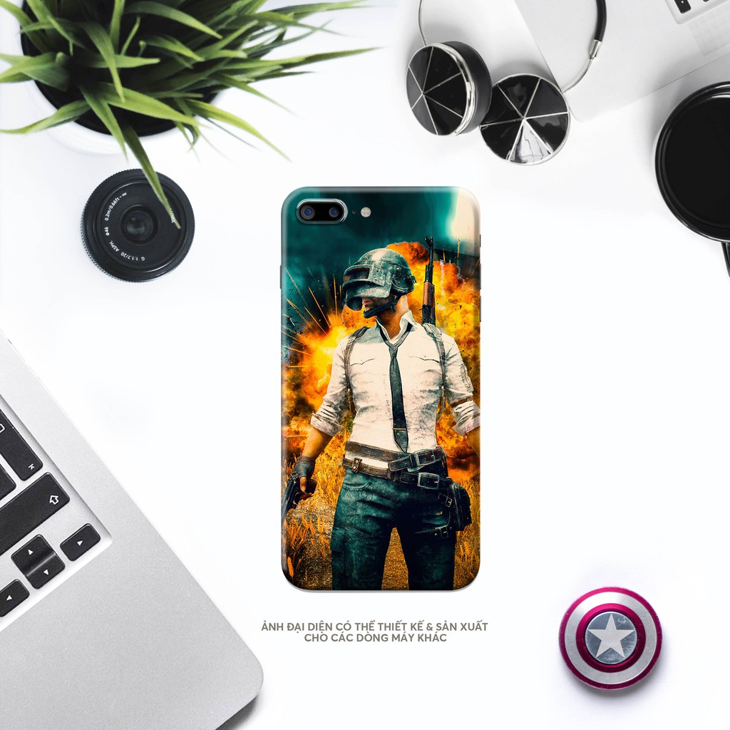 Dán Skin IPhone Hình PUBG  | Skin IPhone 5 Lớp Chất Liệu Cao Cấp Chống Xước, Chống Thấm, Chống Bay Màu