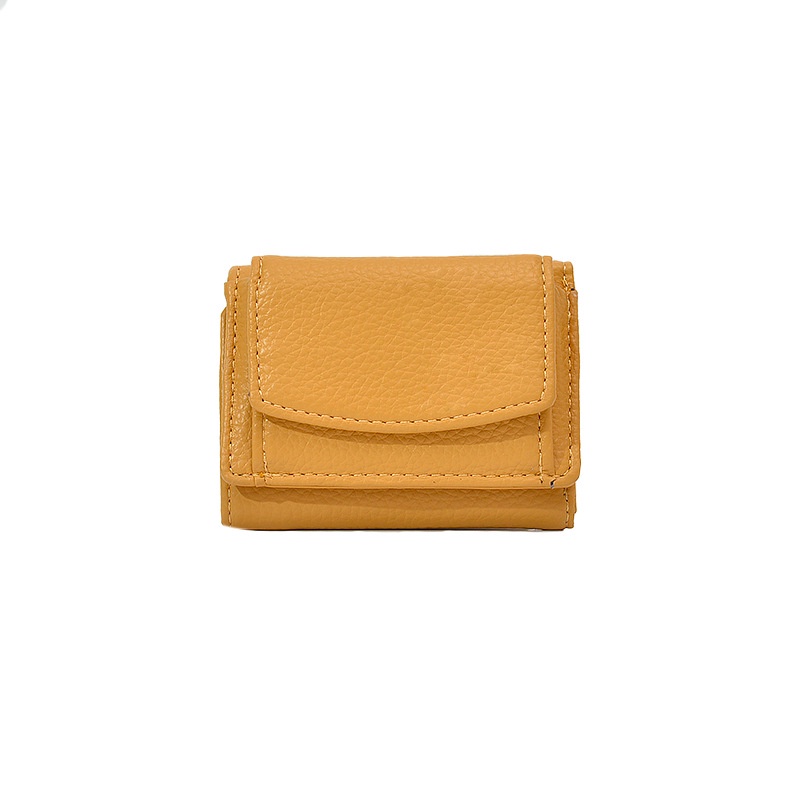 Ví da KAITIFEI dáng ngắn mini thời trang cho nữ