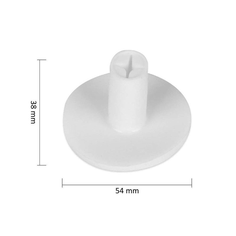 Giá Đỡ Tee Bóng Golf Màu Trắng 38mm Bằng Cao Su Bền Bỉ Dùng Trong Nhà