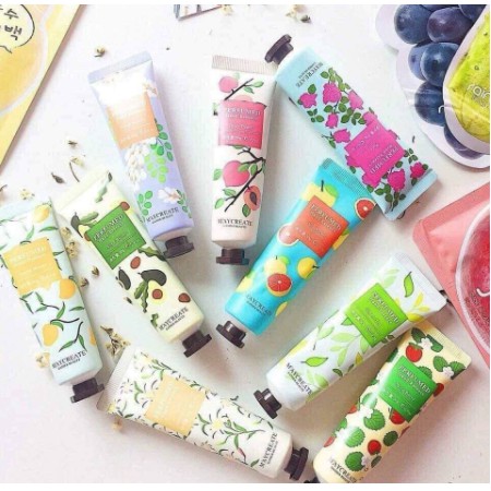 Combo 10 kem dưỡng da tay Maycreate, Flower of Story mềm mịn nội địa Trung chính hãng 30g