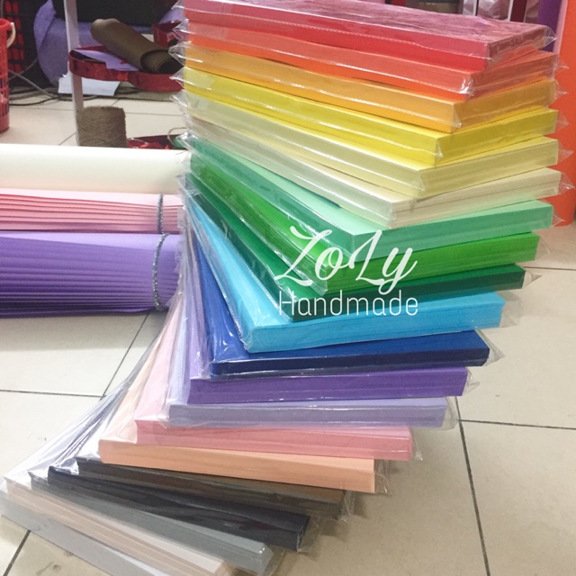 Xấp 100 tờ Giấy mỹ thuật khổ A4