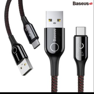 Cáp sạc tự ngắt baseus chân Type c / typec chính hãng