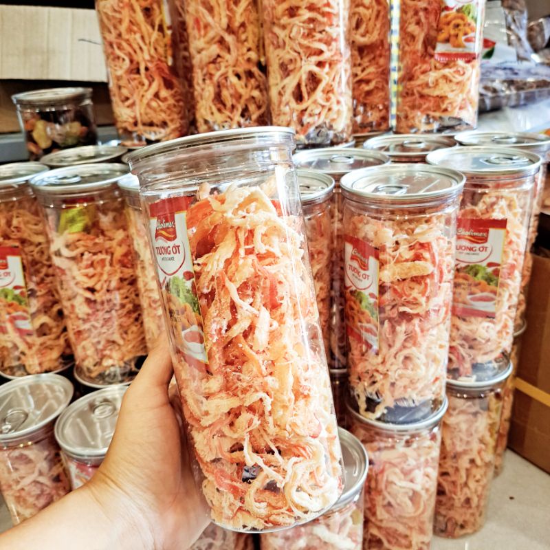 250gr Mực Xé Sợi Hấp Nước Dừa ( Hàng Thái Mềm Dai) - HÌNH THẬT 100%- FREESHIP ĐƠN HÀNG TỪ 50K
