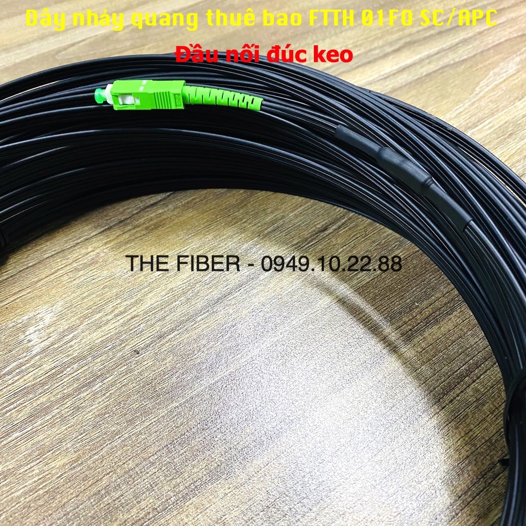 Dây nhảy quang thuê bao FTTH 01FO SC/APC-SC/APC - Chiều dài theo yêu cầu
