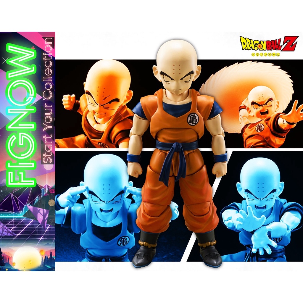 [NEW] Mô hình đồ chơi chính hãng Bandai SHF Krillin 3.0 Earth's Strongest Man - Dragon Ball Series