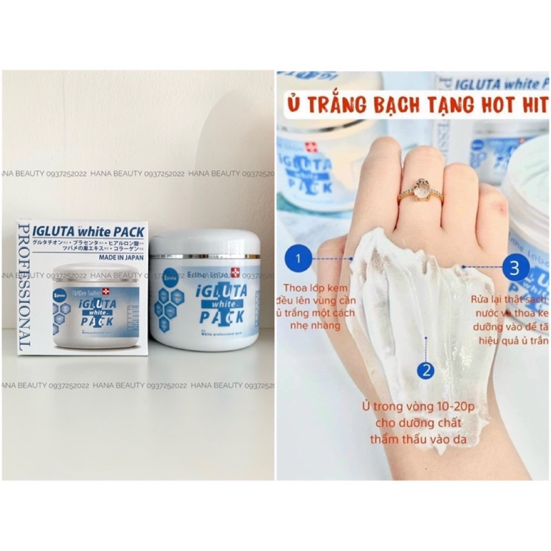 MẶT NẠ Ủ TRẮNG BẠCH TẠNG IGLUTA WHITE PACK