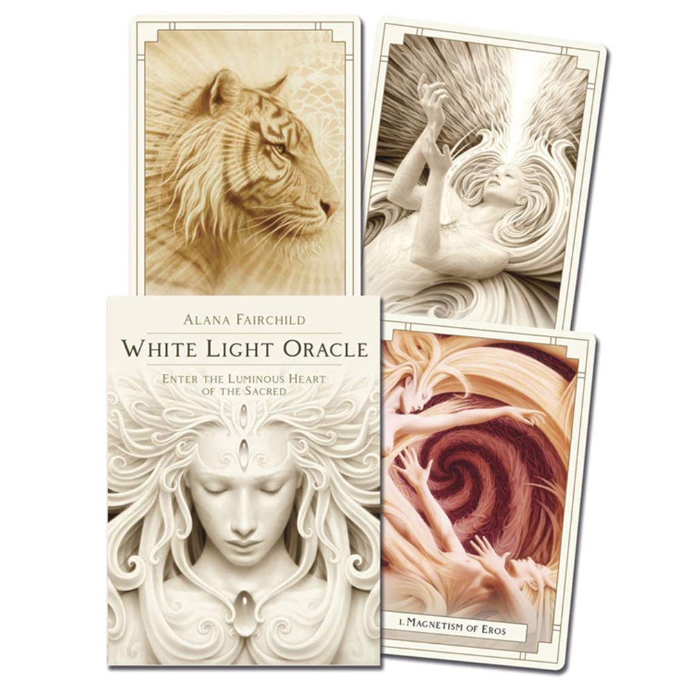 Bộ Bài Tarot Màu Trắng Sáng Tạo