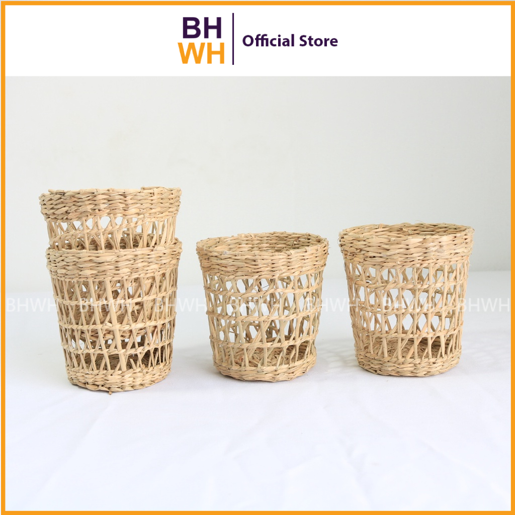 Ly cói đựng bút, khăn giấy nhỏ gọn- BHWH