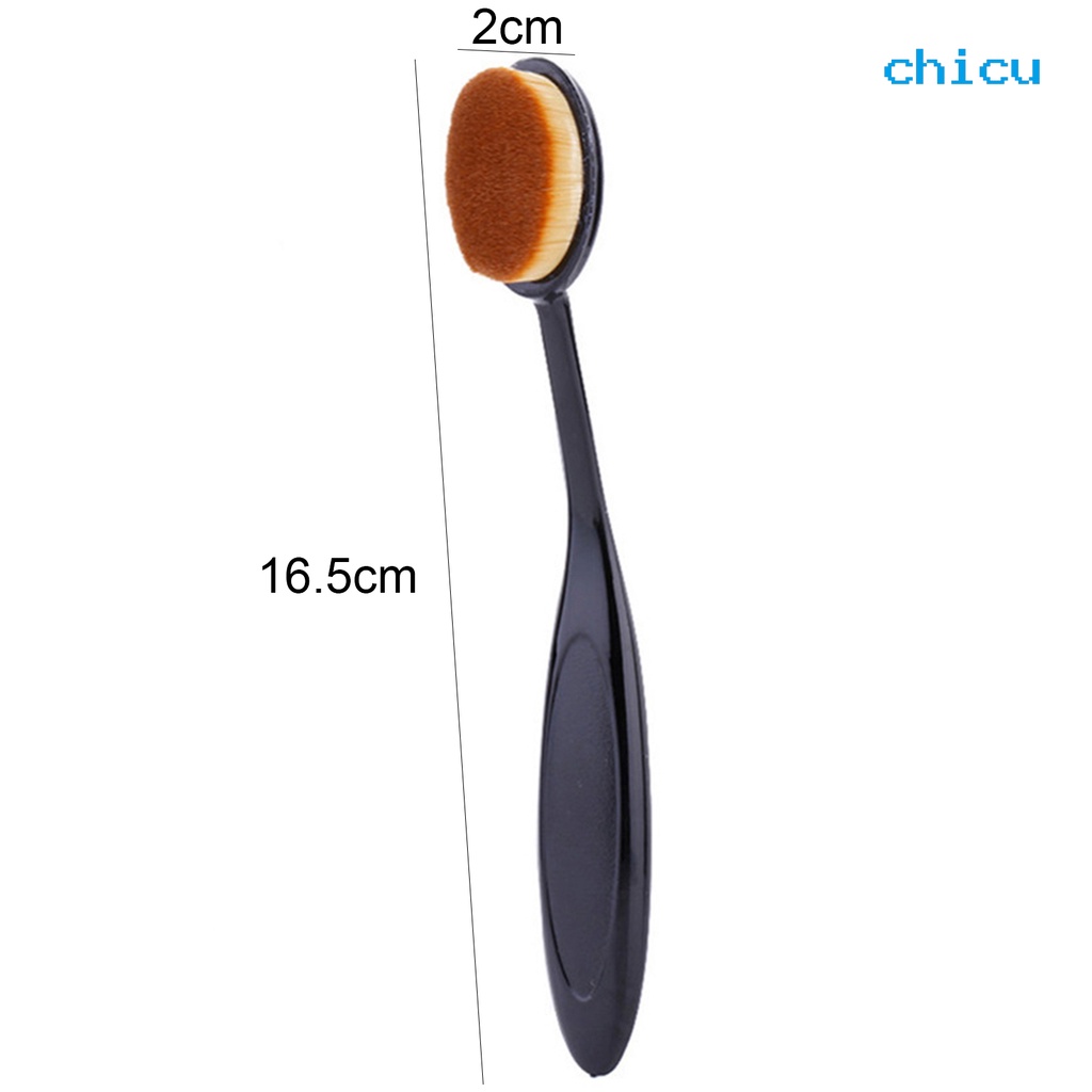 [Hàng mới về] Cọ tán kem nền đầu hình bầu dục mềm mại chuyên dụng dành cho salon