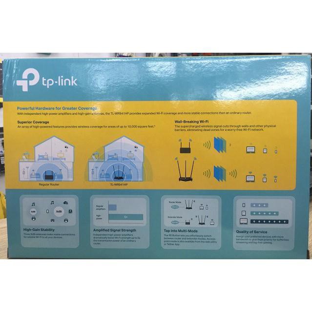 Bộ phát wifi công suất cao TP-Link TL-WR 941HP 9dBi