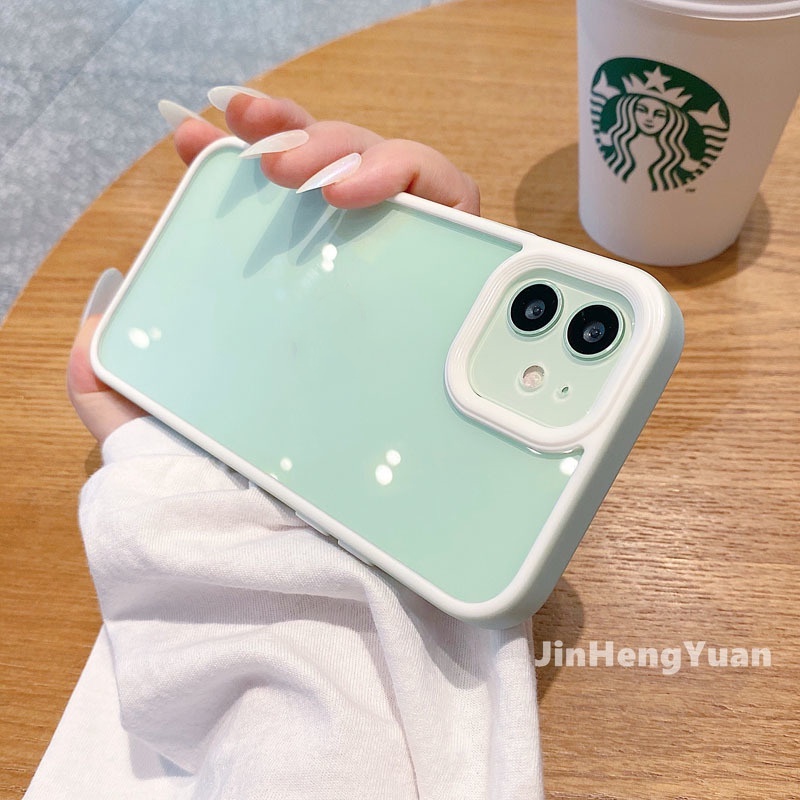 Ốp Điện Thoại Cứng Trong Suốt Mặt Nhám Chống Sốc Cho IPhone 13 Pro Max X XS XR Max 7 8 PLUS