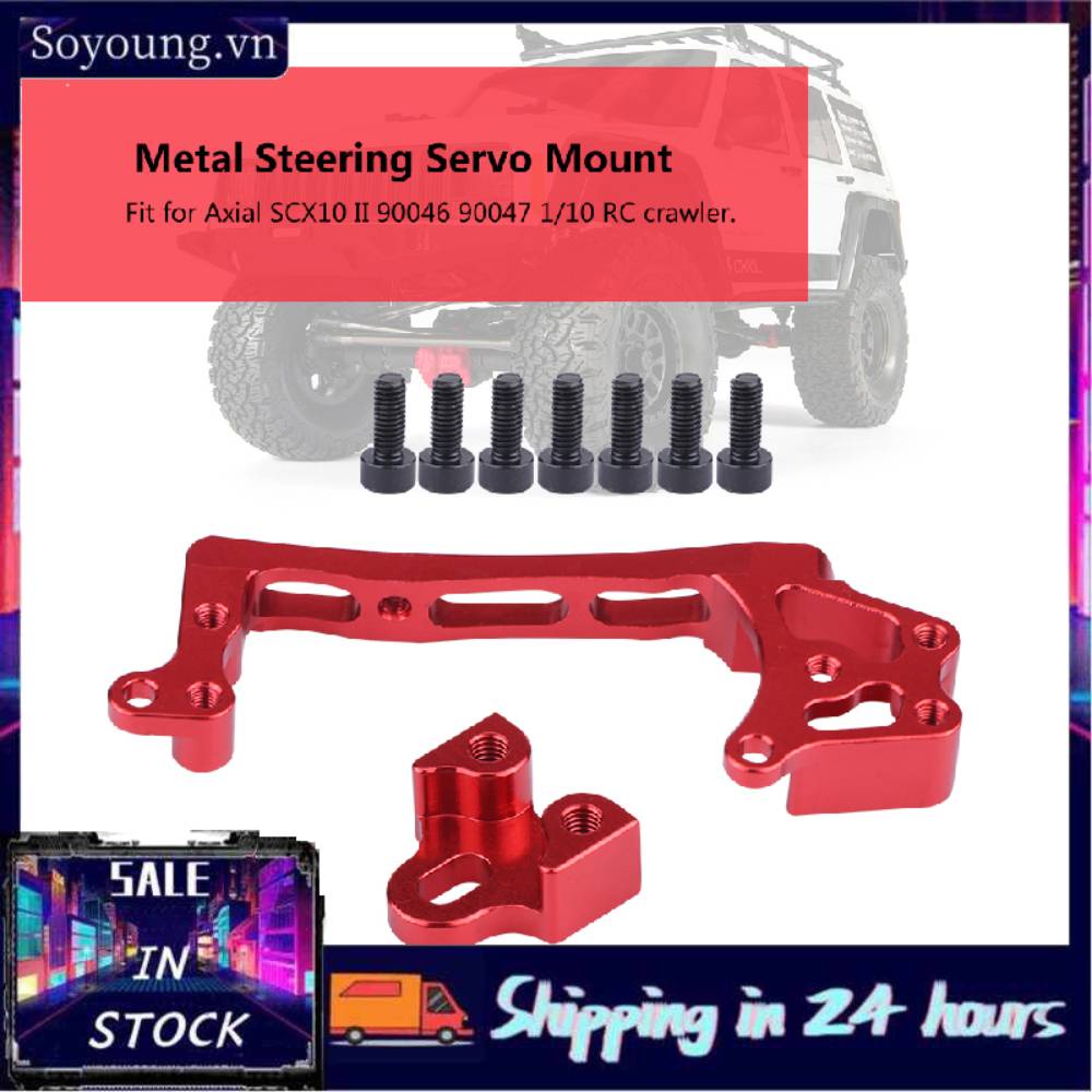 Giá Đỡ Động Cơ Servo 23g Cho Xe Điều Khiển Từ Xa Axial Scx10 Ii 90046 1 / 10