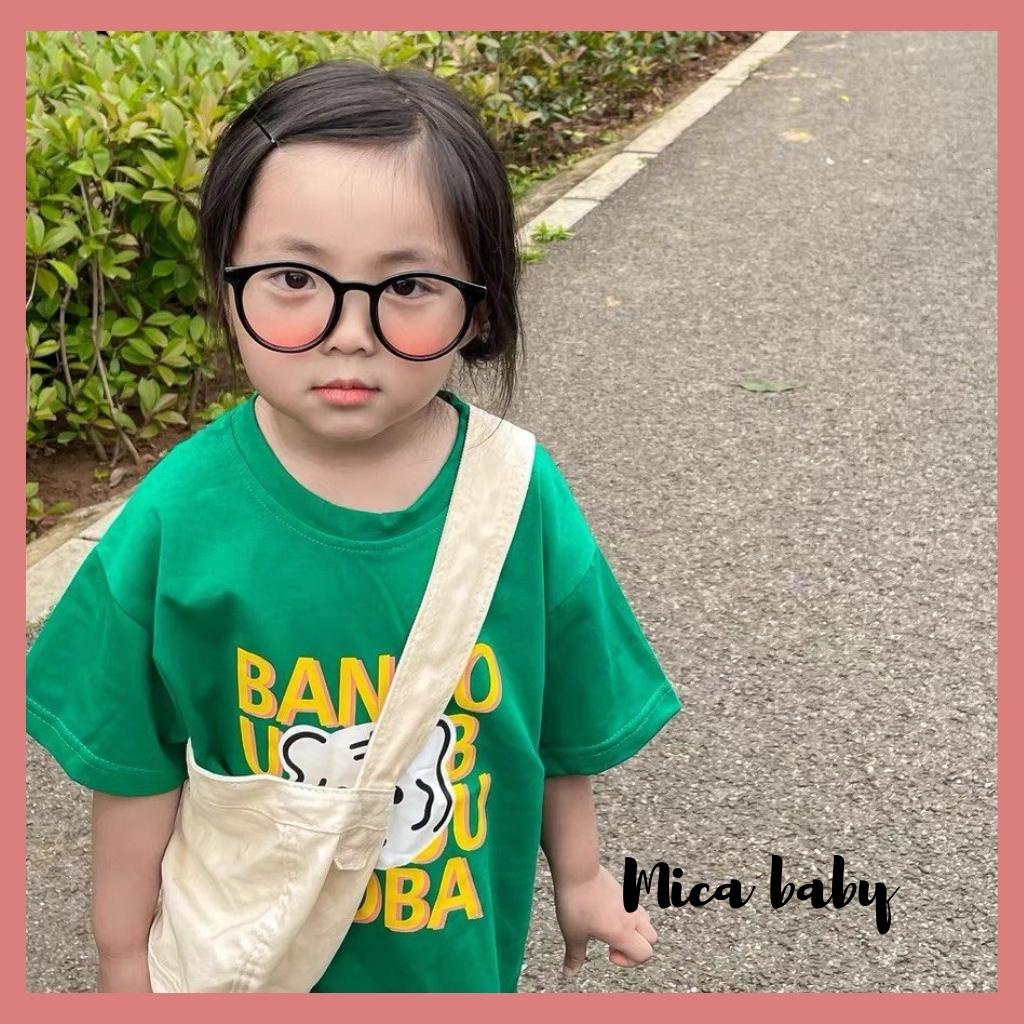 Kính mắt trẻ em, kính thời trang má hồng cực dễ thương cho bé K10 Mica Baby