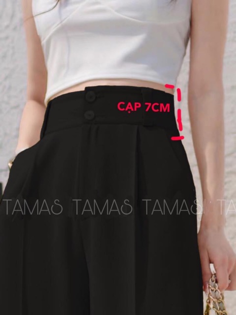Quần tây ống rộng culottes,có clip thật inb lựa kiểu (3 loại :1 cúc,2 cúc ,khóa kéo) | BigBuy360 - bigbuy360.vn