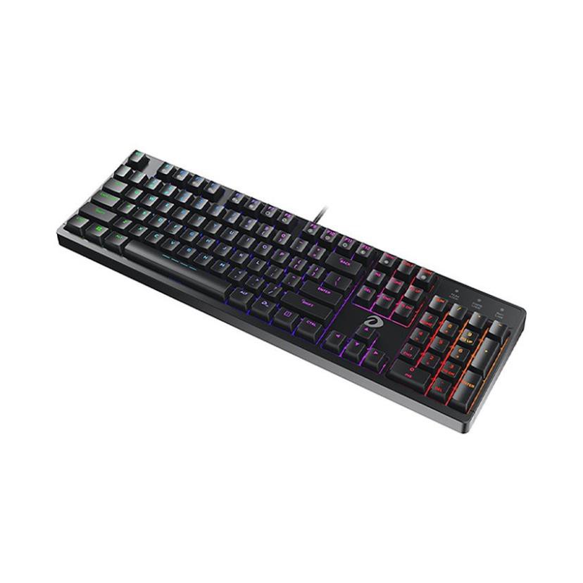 Bàn phím cơ Dareu DK1280 RGB Mechanical Blue D Switch Black