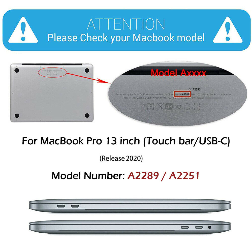 Ốp máy tính xách tay cứng nhám dành cho Macbook Pro 13 Inch 2020 | BigBuy360 - bigbuy360.vn