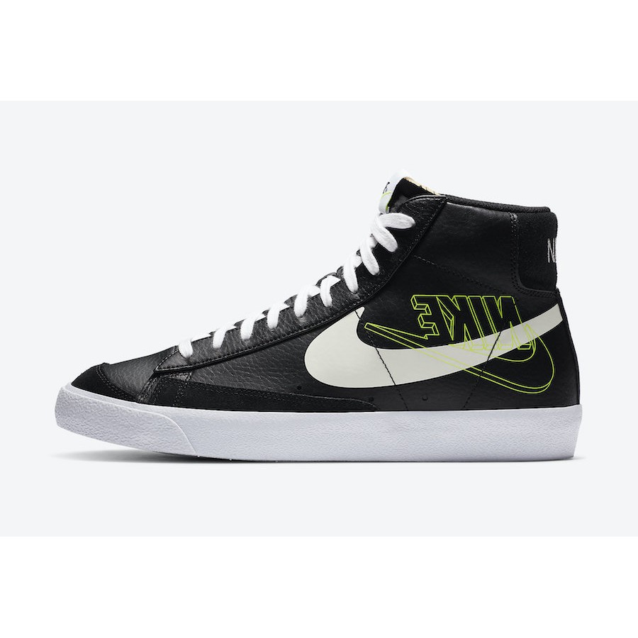 Giày Nike Chính Hãng FREESHIP Nike Mid Blazer Vintage Auth - Giày Nike Cổ Cao Classic Chính Hãng - Simple Sneaker