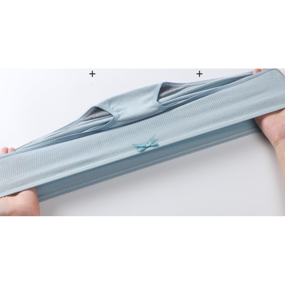 Quần Lót Nữ Cotton gân tăm kháng khuẩn đính nơ điệu đà dễ thương mã A08 | BigBuy360 - bigbuy360.vn
