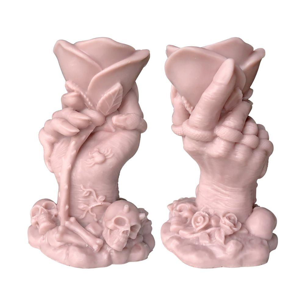 Khuôn Silicone Làm Nến Thơm Epoxy DIY