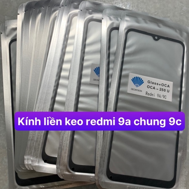 kính liên keo redmi 9a / redmi 9c