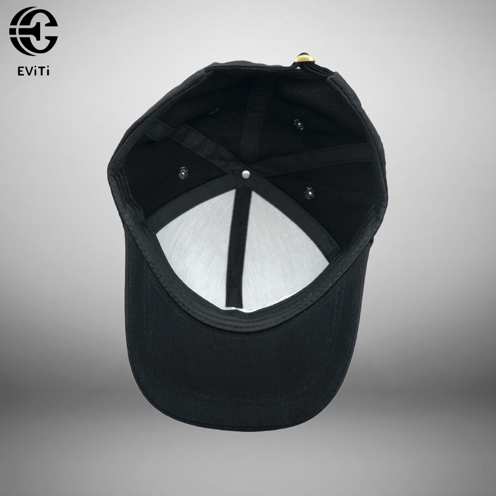 Mũ/Nón lưỡi trai  đen thêu logo NY trắng dành cho cả nam và nữ, FREE SIZE chất liệu kaki dày dặn hợp thời trang