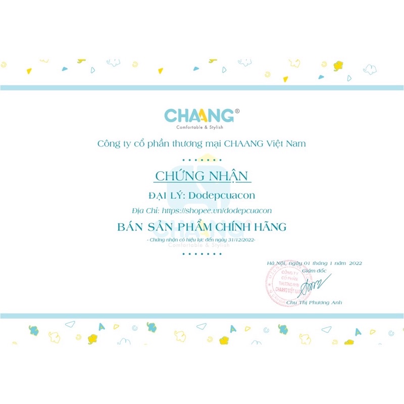 CHAANG- Áo giữ nhiệt cho bé trai bé gái từ 3 tháng đến 5 tuổi