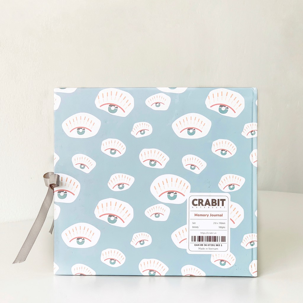 Memory Journal - Sổ dán ảnh Scrapbook ruột Dot Crabit - Eyes