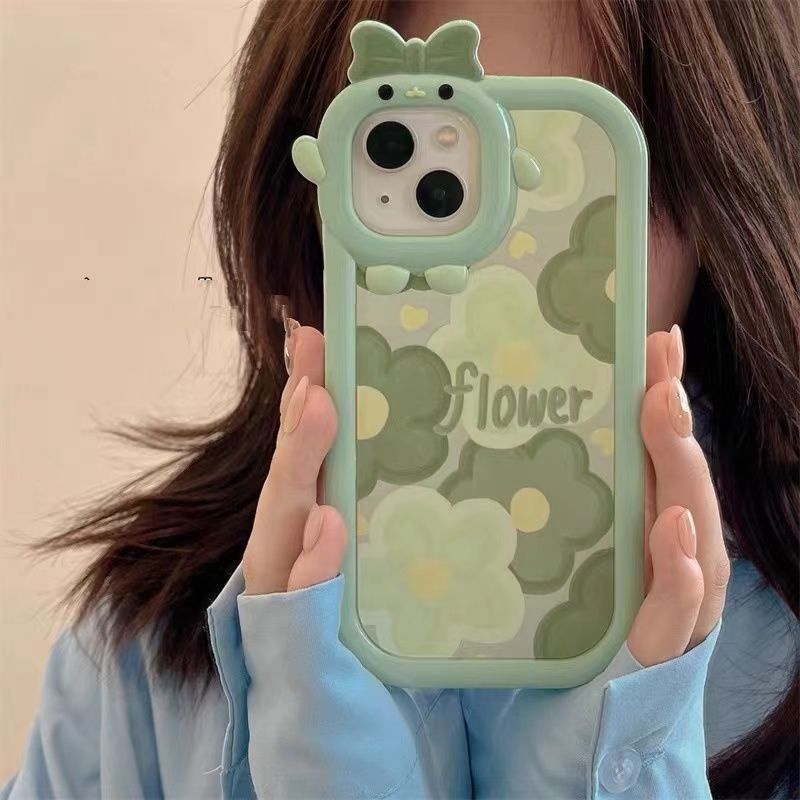 Ốp Điện Thoại Silicone In Hình Quái Vật Xanh Lá Cho iPhone 11 12 13 Prom 7 8 6 13 Pro