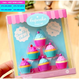 (CUTE) TẨY HÌNH BÁNH CUPCAKE ĐẸP