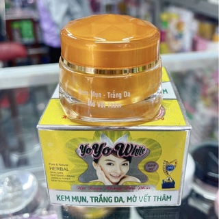 KEM YOYO WHITE MỤN TRẮNG DA MỜ VẾT THÂM YOYOWHITE VÀNG