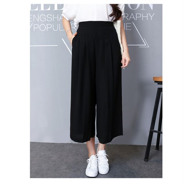 [ORDER] Quần Culottes Voan Bigsize