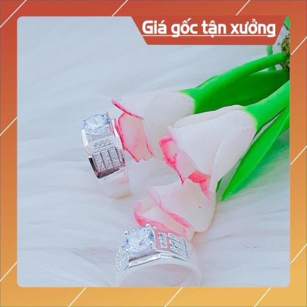 FREE SHIP 🔥🔥NHẪN NAM BẠC TA NGUYÊN CHẤT