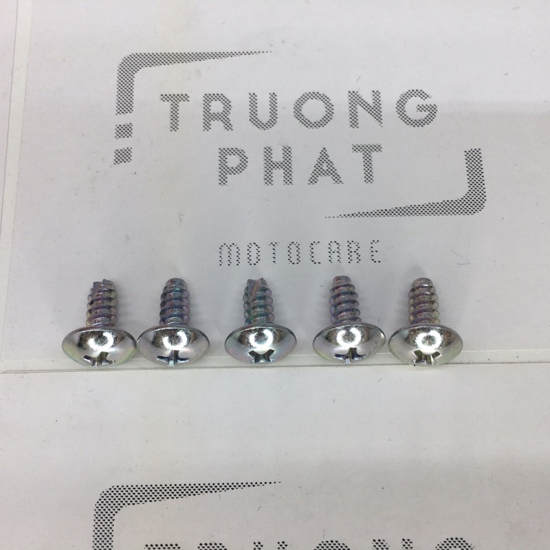 Combo 5 ốc dàn mủ xe máy gai xoắn 5 li 1cma