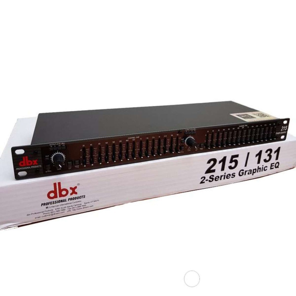 lọc xì equalizer dbx 215