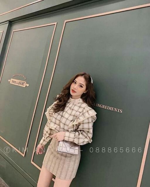 Các nàng thơ bánh bèo nhà em đâu hết rồi. Trời ơi em này xinh hết ý luôn, bao chất đẹp luôn đó ạ. Mặc lên xinh khỏi nghĩ