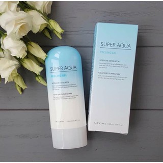Gel tẩy tế bào chết Missha Super Aqua D-tox Peeling Gel