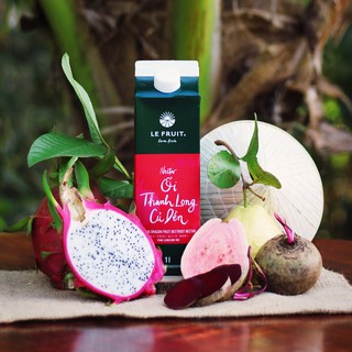 Nước ép le fruit ổi, thanh long và củ dền 1l