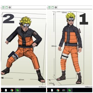 Mô hình giấy NARUTO SHIPPUDEN