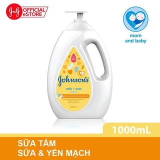 Sữa tắm Johnson's chứa sữa và yến mạch 1000ml