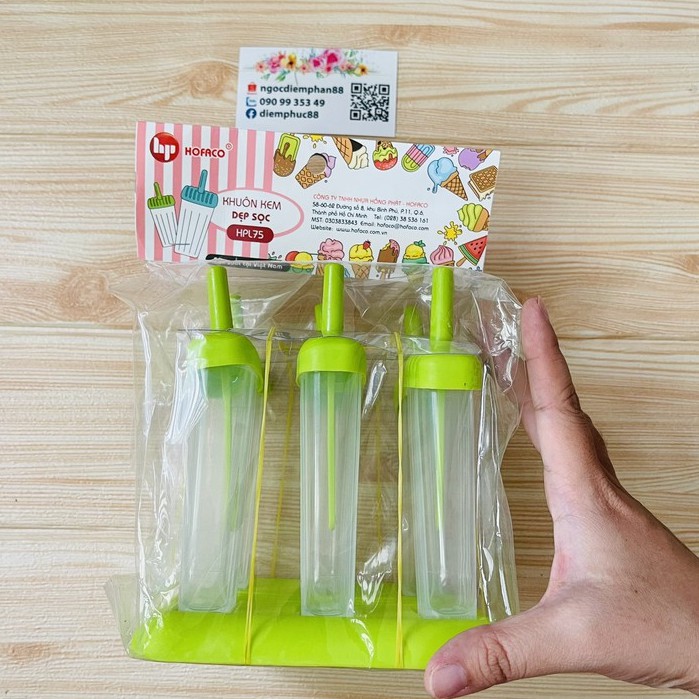 KHUÔN LÀM KEM QUE - NHỰA HỒNG PHÁT