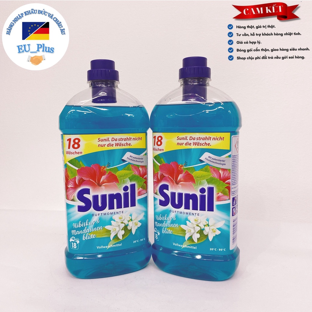 Nước giặt Sunil 1.314L - Đức - giá rẻ