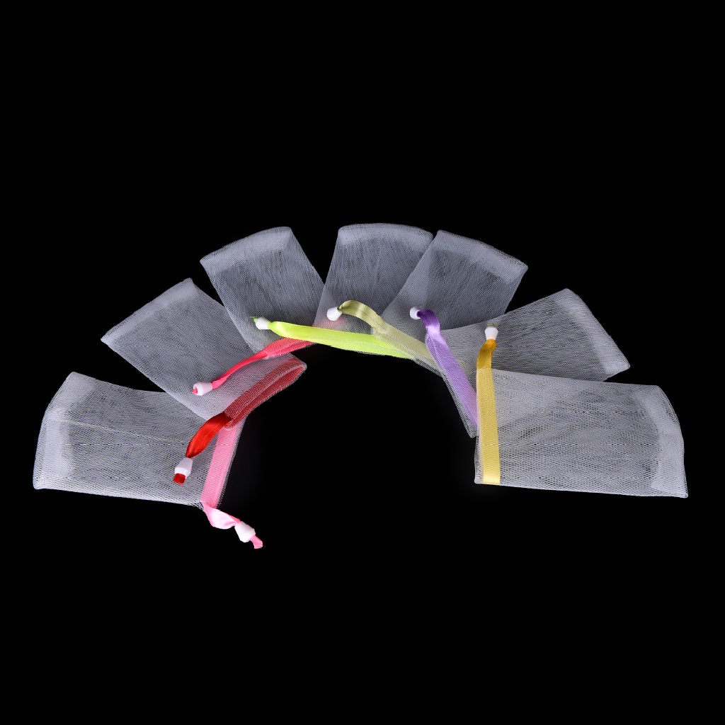 Set 5 Túi Lưới Tạo Bọt Rửa Mặt / Toàn Thân Tiết Kiệm Điện adawnshbhyu