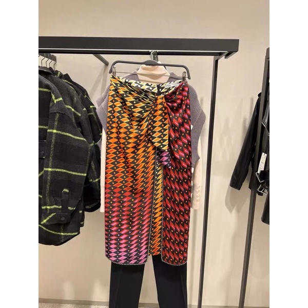 CHÂN VÁY LỤA ZARA TQXK