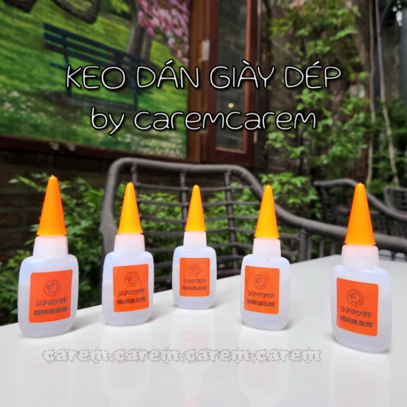 Keo dán giày dép by caremcarem