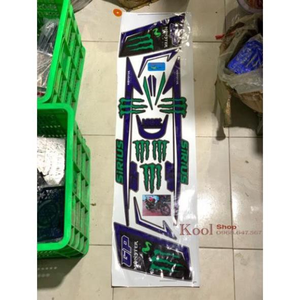 Tem Monter GP Sirius RC Miếng 3 Lớp Chống Phai Màu