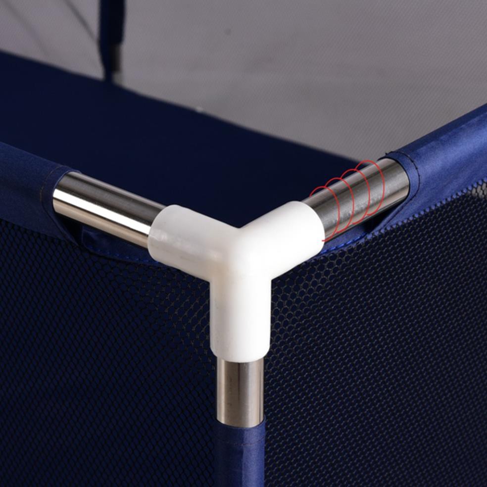 Quây bóng chữ nhật cho bé có rổ bóng và khung thành