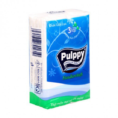 [Bb113]  ⏩ Khăn giấy lụa bỏ túi Pulppy Compact Classic 3 Lớp 20