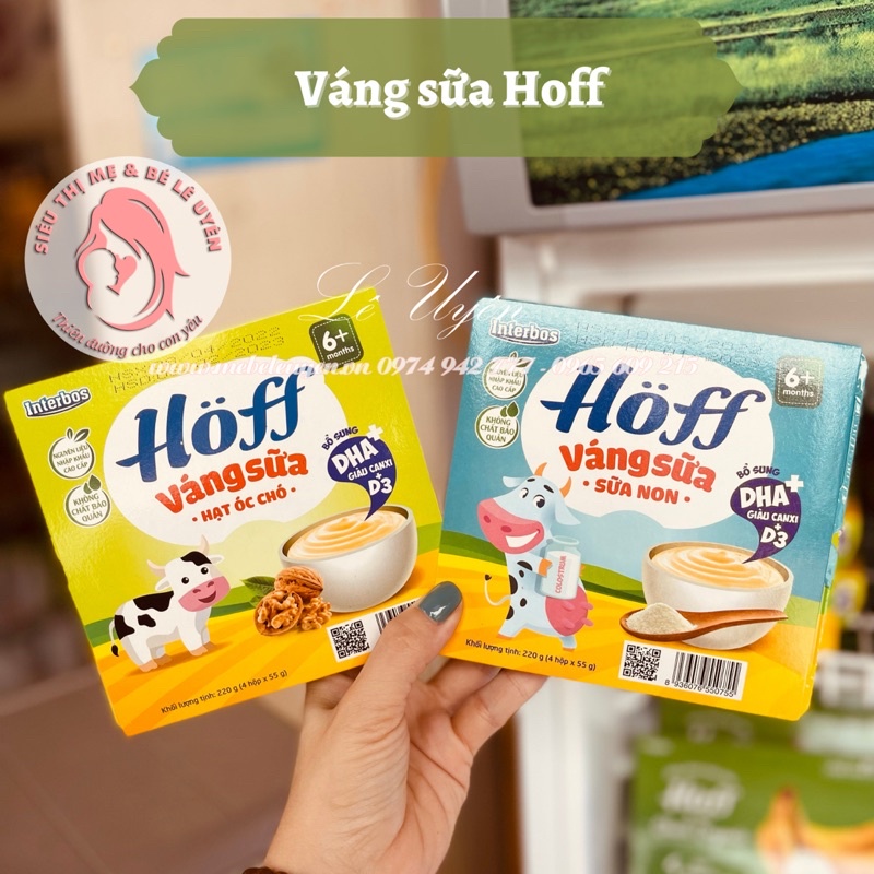 SỮA CHUA/VÁNG SỮA/PHÔ MAI HOFF